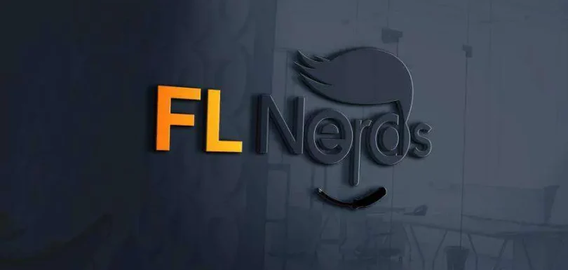 the fl nerd logo