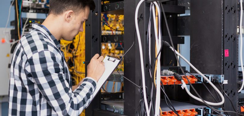 network closet cleanup NYC,rack cleanup NYC; cable management NYC; patch panel labeling NYC; structured cabling Brooklyn